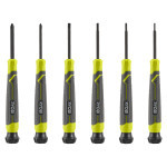 Ryobi RHSDSPC6 Sada přesných šroubováků 6ks
