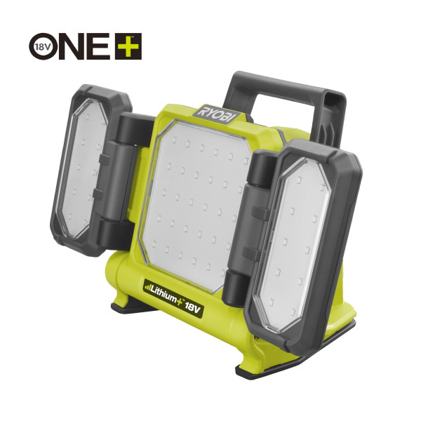 Ryobi RLP18-0, 18V One Plus ™ panelové světlo, výkon 3000 lumenů, otočné panely