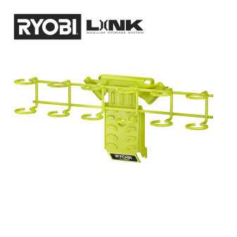 Ryobi RSLW807, Držák šroubováků až na 5 šroubováků najednou na spojovací kolejnici