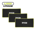 Obrázek produktu Ryobi RSM4A1 Náhradní návlek 3 ks k 4V USB Lithium™ akumulátorovému mopu s rozprašovačem