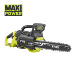 Ryobi RY36CSX40D-0 36V MAX POWER Bezuhlíková řetězová pila 40 cm (bez aku)