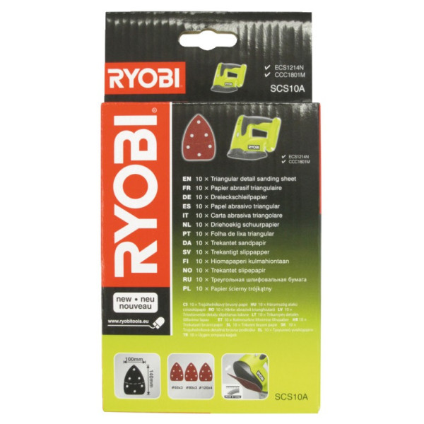 Ryobi SCS10A1 Sada 10ks multibrusných papírů