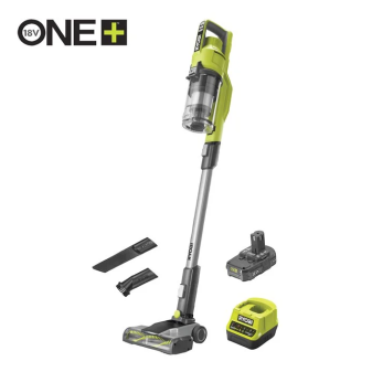 Ryobi RSV18-120G, 18V One Plus ™ tyčový vysavač, max. proud vzduchu 820 l / min., objem nádoby 6