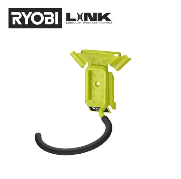 Ryobi RSLW809, Hák schopný držet kolo na spojovací kolejnici.