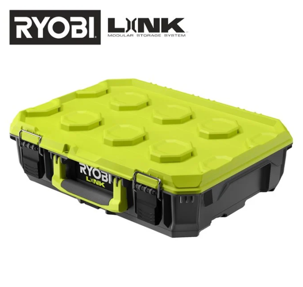 Ryobi RSL101, Malý box na nářadí, vodotěsný a odolný proti prachu.