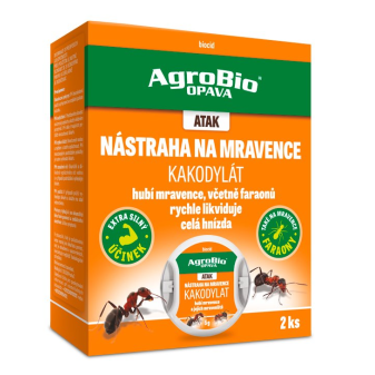 AgroBio ATAK Nástraha na mravence Kakodylat - domečky, 2 ks