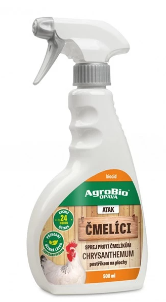 AgroBio ATAK Sprej proti čmelíkům Chrysanthemum, 500 ml/R