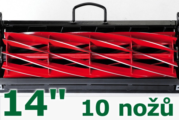 Broušení vřetena 14' - 10 nožů