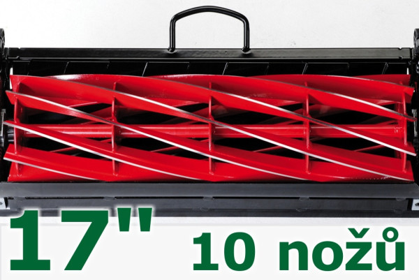 Broušení vřetena 17' - 10 nožů