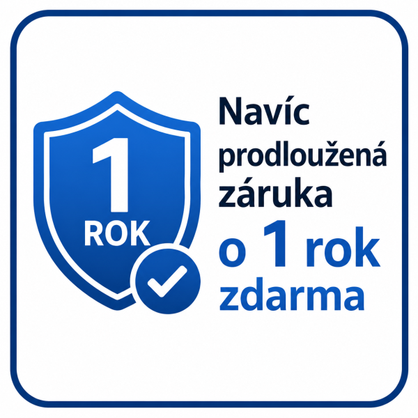 Obrázek produktu: Prodloužená záruka zdarma na další rok