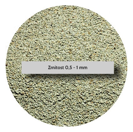 Zeolit 0,5-1 mm, 20 kg (Slovenský)