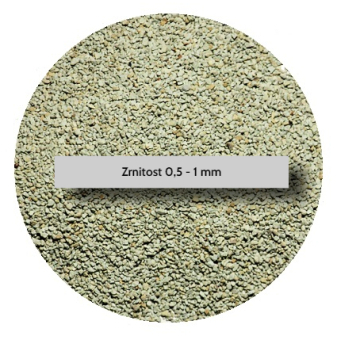 Zeolit 0,5-1 mm, Bigbag 1000 kg (Slovenský)